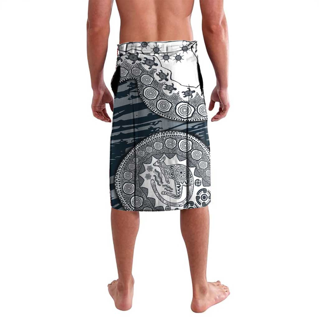 Carlton Blues NAIDOC Week 2026 Lavalava Australian Aboriginal Dot Art Dreamtime Pattern Style