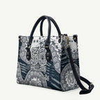 Carlton Blues NAIDOC Week 2026 Leather Bag Australian Aboriginal Dot Art Dreamtime Pattern Style