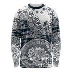 Carlton Blues NAIDOC Week 2026 Long Sleeve Shirt Australian Aboriginal Dot Art Dreamtime Pattern Style