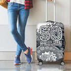 Carlton Blues NAIDOC Week 2026 Luggage Cover Australian Aboriginal Dot Art Dreamtime Pattern Style