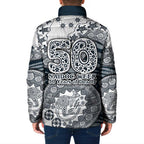 Carlton Blues NAIDOC Week 2026 Padded Jacket Australian Aboriginal Dot Art Dreamtime Pattern Style