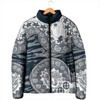 Carlton Blues NAIDOC Week 2026 Padded Jacket Australian Aboriginal Dot Art Dreamtime Pattern Style