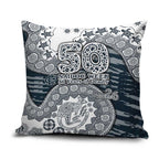 Carlton Blues NAIDOC Week 2026 Pillow Cover Australian Aboriginal Dot Art Dreamtime Pattern Style