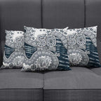 Carlton Blues NAIDOC Week 2026 Pillow Cover Australian Aboriginal Dot Art Dreamtime Pattern Style