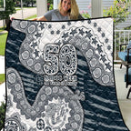 Carlton Blues NAIDOC Week 2026 Quilt Australian Aboriginal Dot Art Dreamtime Pattern Style