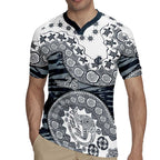 Carlton Blues NAIDOC Week 2026 Rugby Jersey Australian Aboriginal Dot Art Dreamtime Pattern Style