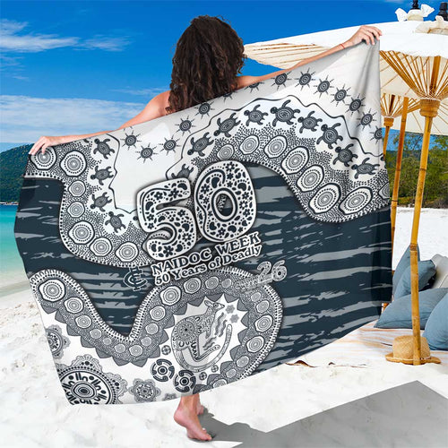 Carlton Blues NAIDOC Week 2026 Sarong Australian Aboriginal Dot Art Dreamtime Pattern Style