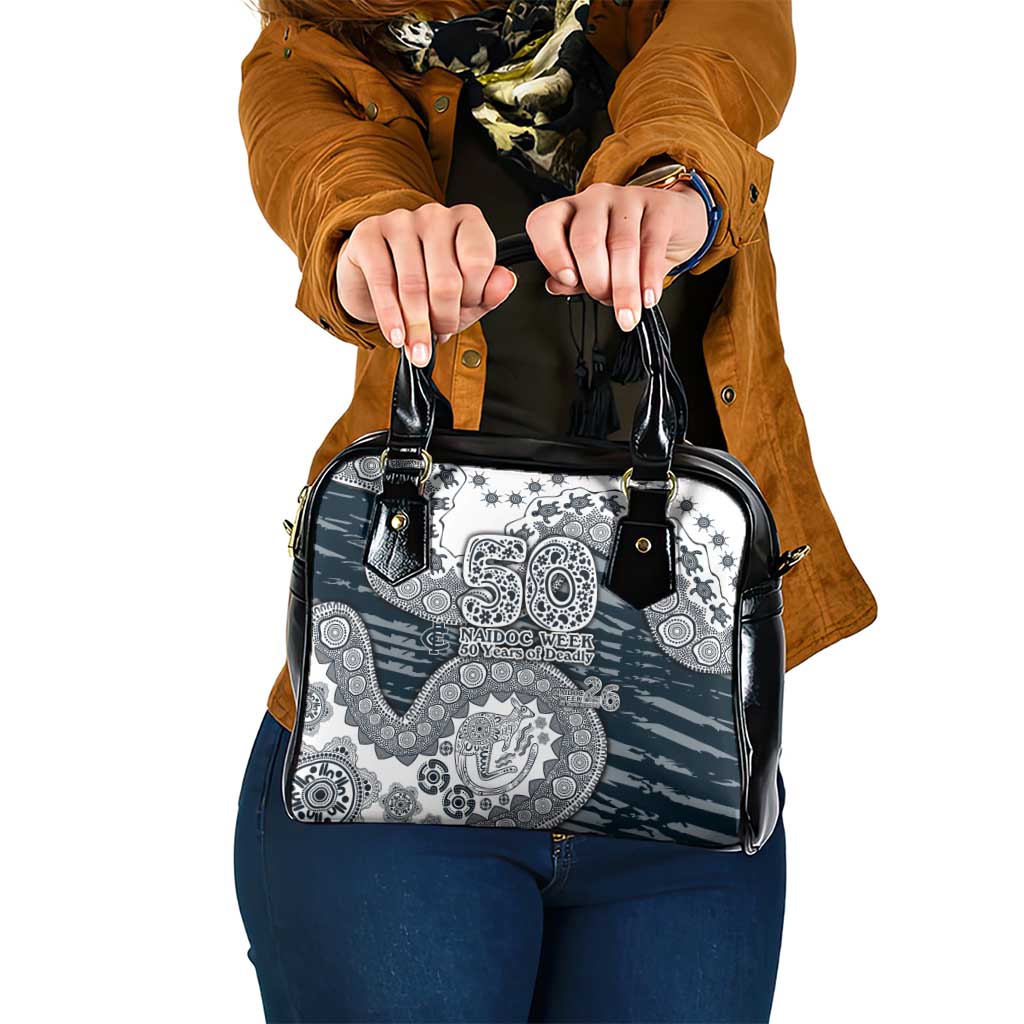 Carlton Blues NAIDOC Week 2026 Shoulder Handbag Australian Aboriginal Dot Art Dreamtime Pattern Style