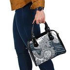 Carlton Blues NAIDOC Week 2026 Shoulder Handbag Australian Aboriginal Dot Art Dreamtime Pattern Style
