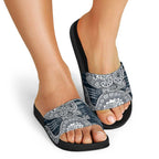 Carlton Blues NAIDOC Week 2026 Slide Sandals Australian Aboriginal Dot Art Dreamtime Pattern Style