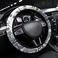 Carlton Blues NAIDOC Week 2026 Steering Wheel Cover Australian Aboriginal Dot Art Dreamtime Pattern Style