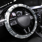 Carlton Blues NAIDOC Week 2026 Steering Wheel Cover Australian Aboriginal Dot Art Dreamtime Pattern Style