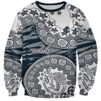 Carlton Blues NAIDOC Week 2026 Sweatshirt Australian Aboriginal Dot Art Dreamtime Pattern Style