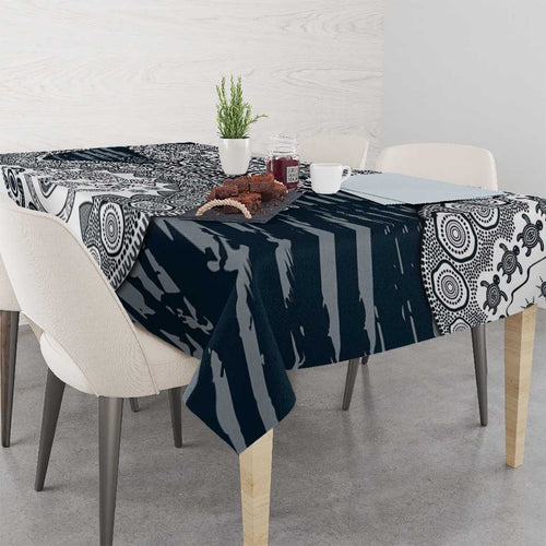 Carlton Blues NAIDOC Week 2026 Tablecloth Australian Aboriginal Dot Art Dreamtime Pattern Style