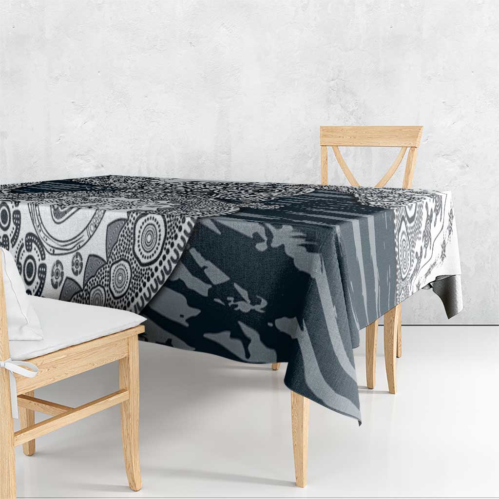 Carlton Blues NAIDOC Week 2026 Tablecloth Australian Aboriginal Dot Art Dreamtime Pattern Style