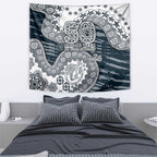 Carlton Blues NAIDOC Week 2026 Tapestry Australian Aboriginal Dot Art Dreamtime Pattern Style