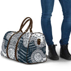 Carlton Blues NAIDOC Week 2026 Travel Bag Australian Aboriginal Dot Art Dreamtime Pattern Style