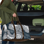 Carlton Blues NAIDOC Week 2026 Travel Bag Australian Aboriginal Dot Art Dreamtime Pattern Style