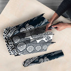 Carlton Blues NAIDOC Week 2026 Umbrella Australian Aboriginal Dot Art Dreamtime Pattern Style