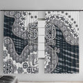Carlton Blues NAIDOC Week 2026 Window Curtain Australian Aboriginal Dot Art Dreamtime Pattern Style