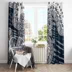 Carlton Blues NAIDOC Week 2026 Window Curtain Australian Aboriginal Dot Art Dreamtime Pattern Style
