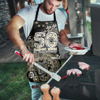 Collingwood Magpies NAIDOC Week 2026 Apron Australian Aboriginal Dot Art Dreamtime Pattern Style