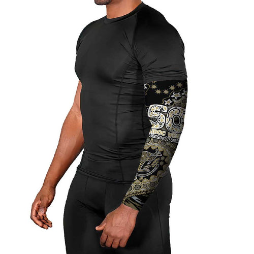 Collingwood Magpies NAIDOC Week 2026 Arm Sleeves Australian Aboriginal Dot Art Dreamtime Pattern Style
