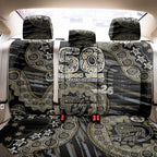 Collingwood Magpies NAIDOC Week 2026 Back Car Seat Cover Australian Aboriginal Dot Art Dreamtime Pattern Style