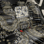 Collingwood Magpies NAIDOC Week 2026 Back Car Seat Cover Australian Aboriginal Dot Art Dreamtime Pattern Style