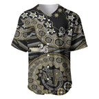Collingwood Magpies NAIDOC Week 2026 Baseball Jersey Australian Aboriginal Dot Art Dreamtime Pattern Style