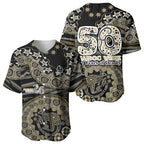 Collingwood Magpies NAIDOC Week 2026 Baseball Jersey Australian Aboriginal Dot Art Dreamtime Pattern Style