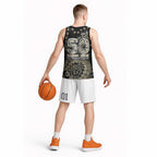 Collingwood Magpies NAIDOC Week 2026 Basketball Jersey Australian Aboriginal Dot Art Dreamtime Pattern Style