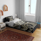 Collingwood Magpies NAIDOC Week 2026 Bedding Set Australian Aboriginal Dot Art Dreamtime Pattern Style