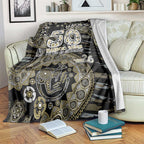Collingwood Magpies NAIDOC Week 2026 Blanket Australian Aboriginal Dot Art Dreamtime Pattern Style