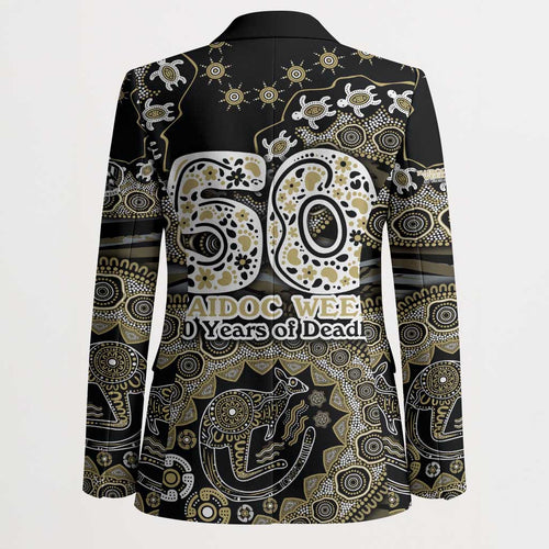 Collingwood Magpies NAIDOC Week 2026 Blazer Australian Aboriginal Dot Art Dreamtime Pattern Style