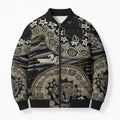 Collingwood Magpies NAIDOC Week 2026 Bomber Puffer Jacket Australian Aboriginal Dot Art Dreamtime Pattern Style