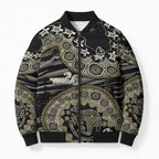 Collingwood Magpies NAIDOC Week 2026 Bomber Puffer Jacket Australian Aboriginal Dot Art Dreamtime Pattern Style