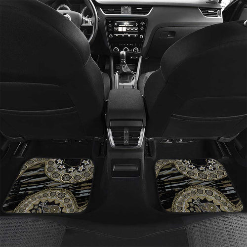 Collingwood Magpies NAIDOC Week 2026 Car Mats Australian Aboriginal Dot Art Dreamtime Pattern Style