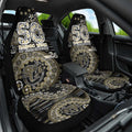 Collingwood Magpies NAIDOC Week 2026 Car Seat Cover Australian Aboriginal Dot Art Dreamtime Pattern Style