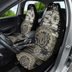 Collingwood Magpies NAIDOC Week 2026 Car Seat Cover Australian Aboriginal Dot Art Dreamtime Pattern Style