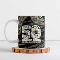Collingwood Magpies NAIDOC Week 2026 Ceramic Mug Australian Aboriginal Dot Art Dreamtime Pattern Style