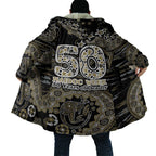 Collingwood Magpies NAIDOC Week 2026 Cloak Australian Aboriginal Dot Art Dreamtime Pattern Style