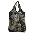Collingwood Magpies NAIDOC Week 2026 Grocery Bag Australian Aboriginal Dot Art Dreamtime Pattern Style