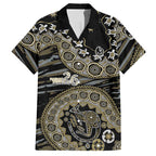 Collingwood Magpies NAIDOC Week 2026 Hawaiian Shirt Australian Aboriginal Dot Art Dreamtime Pattern Style