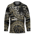 Collingwood Magpies NAIDOC Week 2026 Hockey Jersey Australian Aboriginal Dot Art Dreamtime Pattern Style