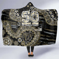 Collingwood Magpies NAIDOC Week 2026 Hooded Blanket Australian Aboriginal Dot Art Dreamtime Pattern Style