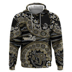 Collingwood Magpies NAIDOC Week 2026 Hoodie Australian Aboriginal Dot Art Dreamtime Pattern Style