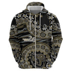 Collingwood Magpies NAIDOC Week 2026 Hoodie Australian Aboriginal Dot Art Dreamtime Pattern Style