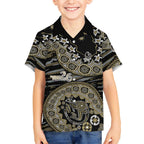 Collingwood Magpies NAIDOC Week 2026 Kid Hawaiian Shirt Australian Aboriginal Dot Art Dreamtime Pattern Style