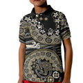 Collingwood Magpies NAIDOC Week 2026 Kid Polo Shirt Australian Aboriginal Dot Art Dreamtime Pattern Style